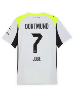 Borussia Dortmund Jobe Bellingham #7 Replika Borta Kläder 2025-26 Kortärmad